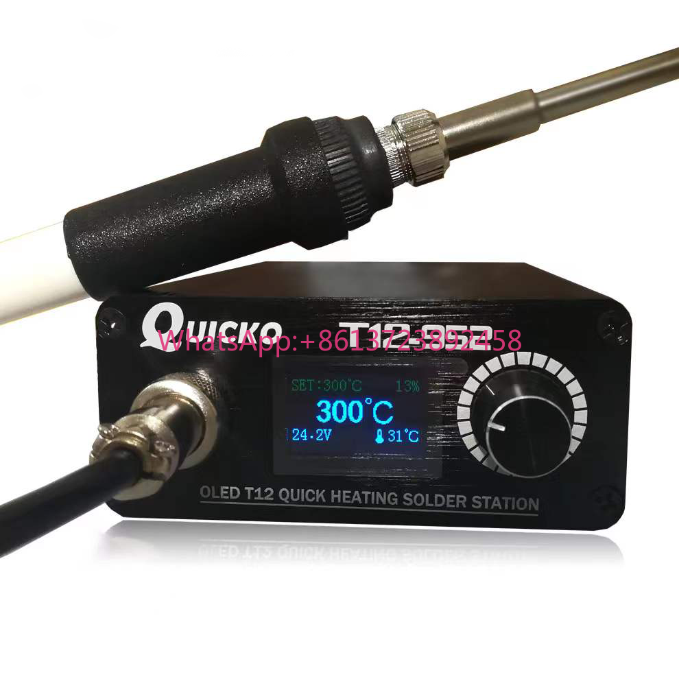 T12 Soldering Station Oled - Snelverwarmend soldeerstation T12-952, elektronische soldeerbout, nieuwe