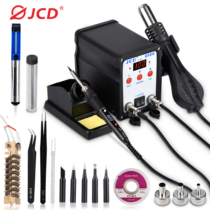Jcd Soldeerstation 2 In 1 Lasr - 2 In 1 Soldering Rework Station 750W recensie en prijs